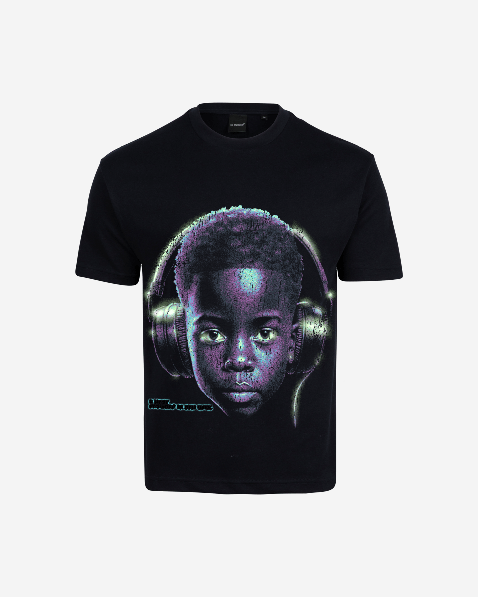 G West Mens Riding Solo Premium Oversized Tee
