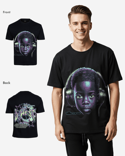 G West Mens Riding Solo Premium Oversized Tee