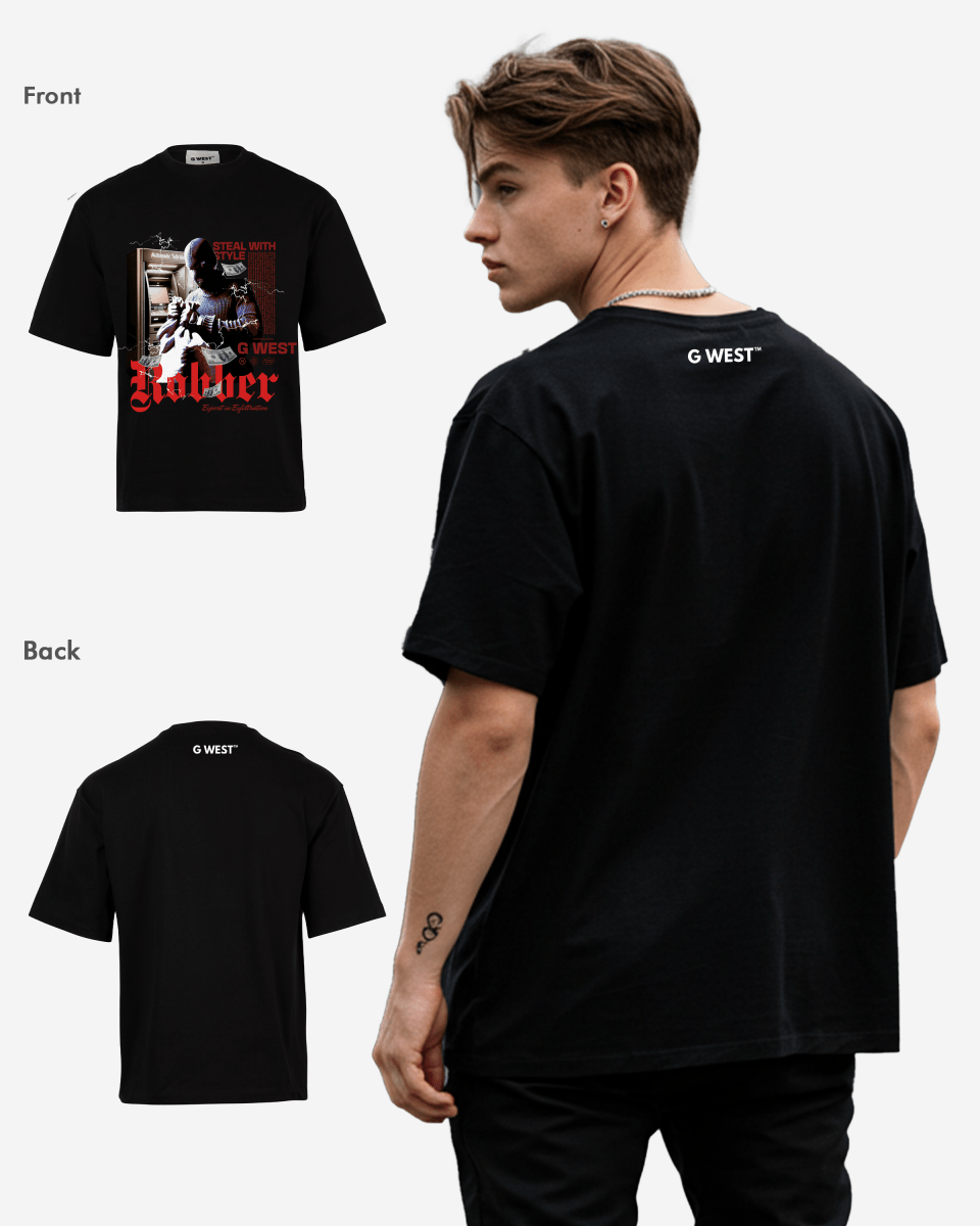 G WEST ROBBER OVERSIZED T-Shirt Mens
