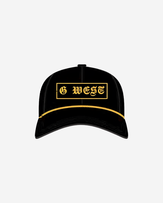 Gorra bordada de rosa G West para hombre