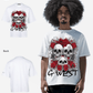 G West Roses And Bones Oversized T-Shirt Mens