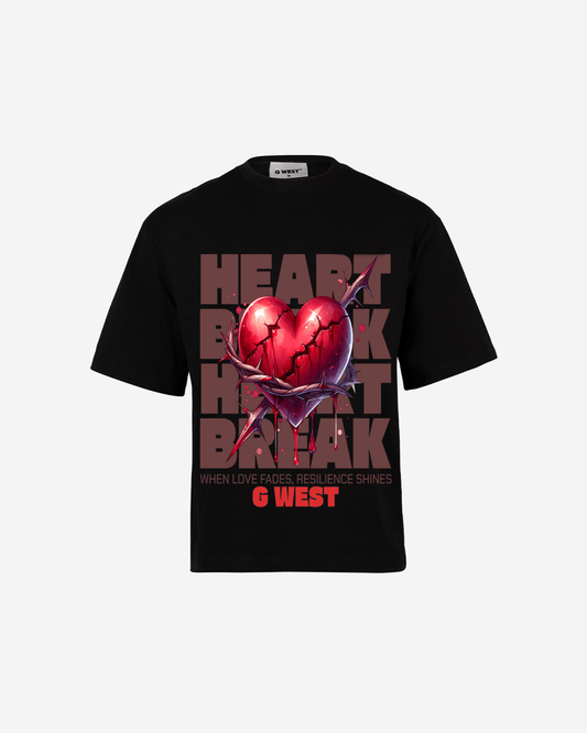 G WEST SHATTERED LOVE OVERSIZED T-Shirt Mens