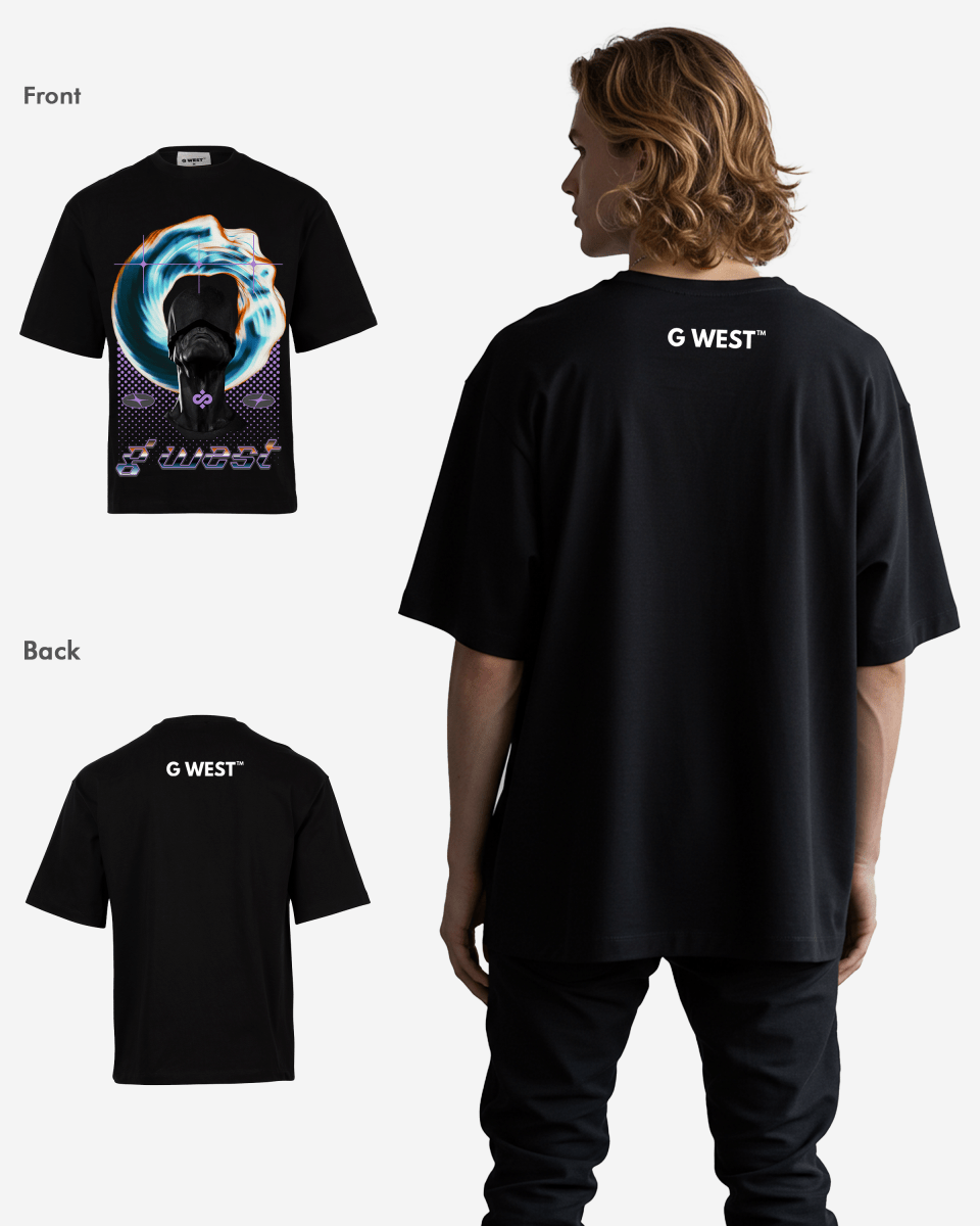 G WEST SILENT SURGE OVERSIZED T-Shirt Mens
