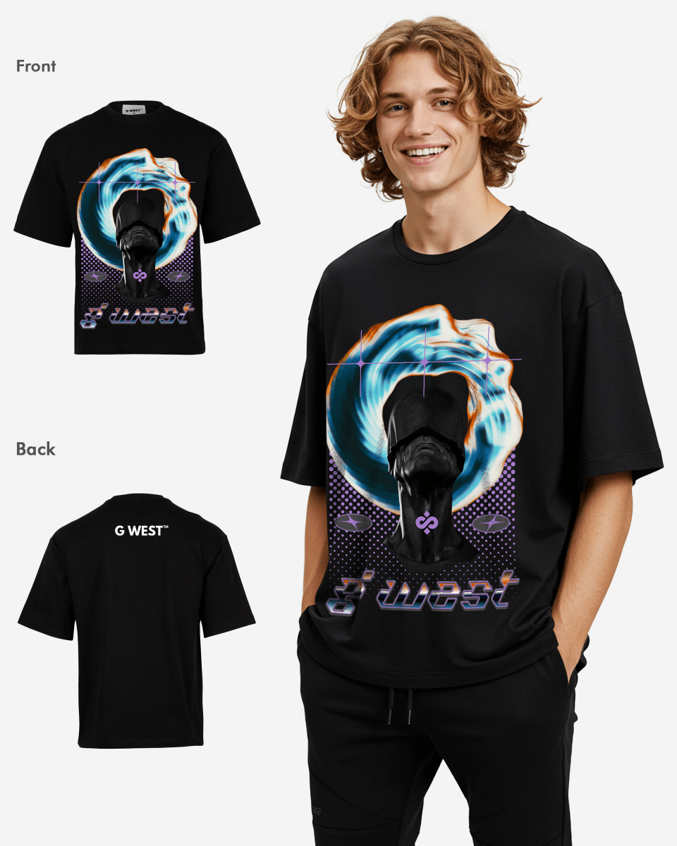 G WEST SILENT SURGE OVERSIZED T-Shirt Mens