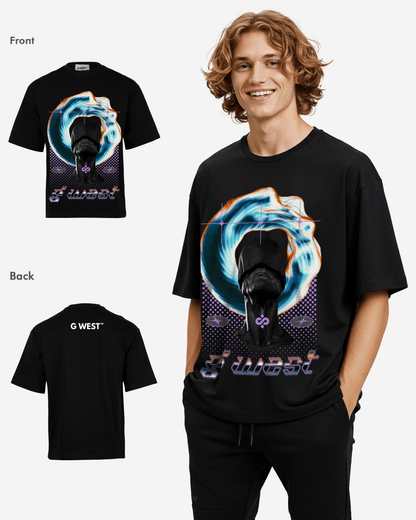 G WEST SILENT SURGE OVERSIZED T-Shirt Mens