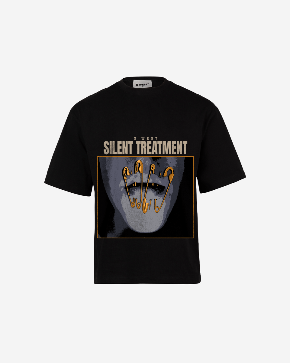 G WEST Silent Treatment T-Shirt Mens