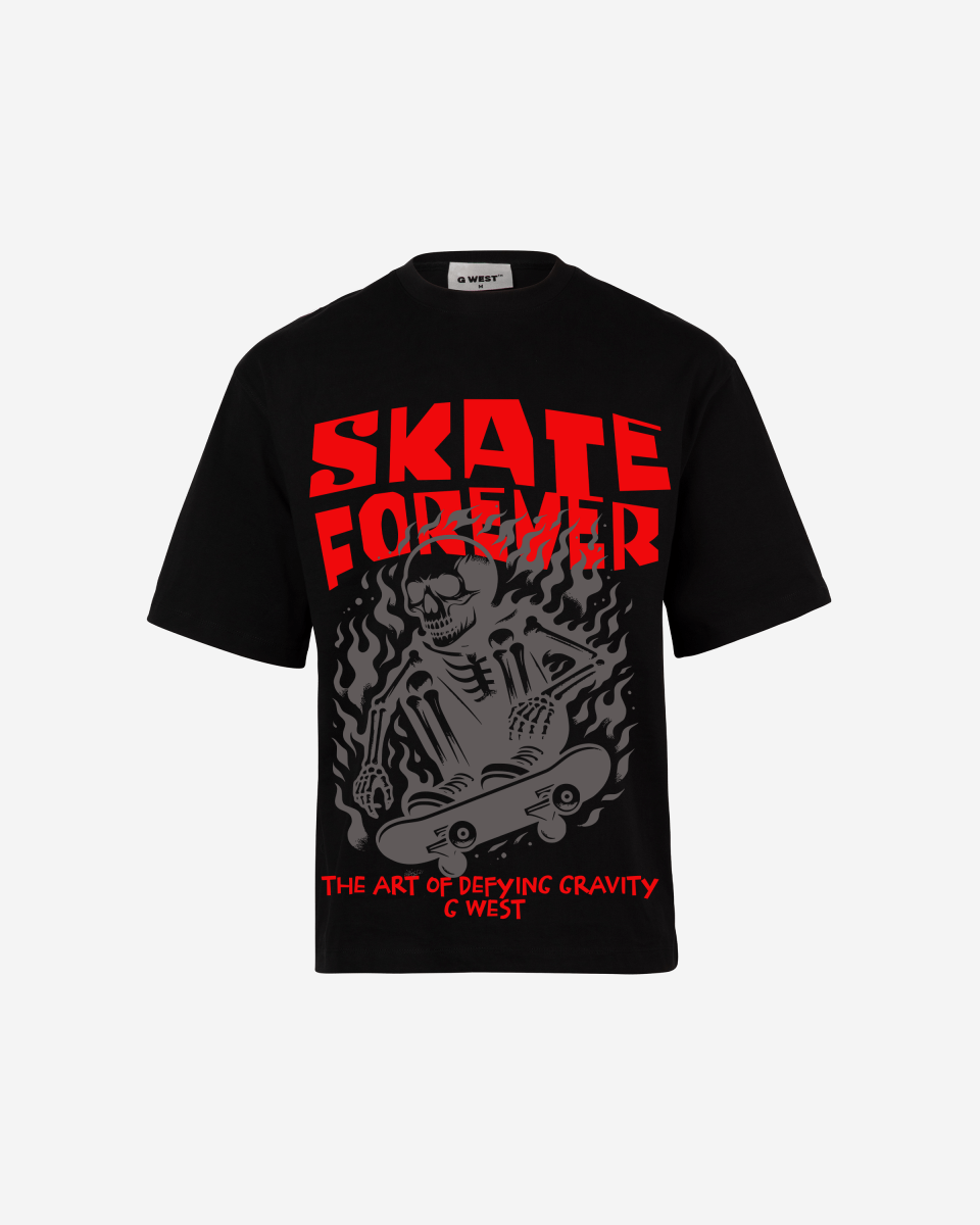 G WEST SKATE FOREVER OVERSIZED T-Shirt Mens