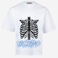 G West Rhinestone Skeleton Body Oversized T-Shirt Mens