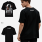 G WEST SKULL AND WINGED VISION OVERSIZED T-Shirt Mens