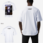 G West skull n shadows Oversized T-Shirt Mens