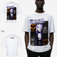 G West skull n shadows Oversized T-Shirt Mens