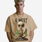 G West Smoking Alien T-Shirt Mens
