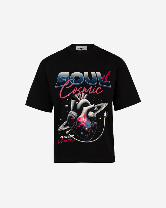 G WEST SOUL OF COSMIC OVERSIZED T-Shirt Mens