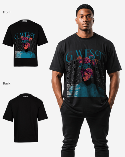G WEST Sovereign OVERSIZED T-Shirt Mens