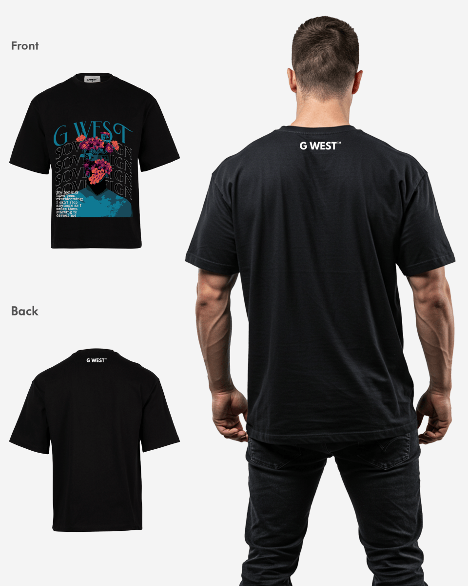 G WEST Sovereign OVERSIZED T-Shirt Mens