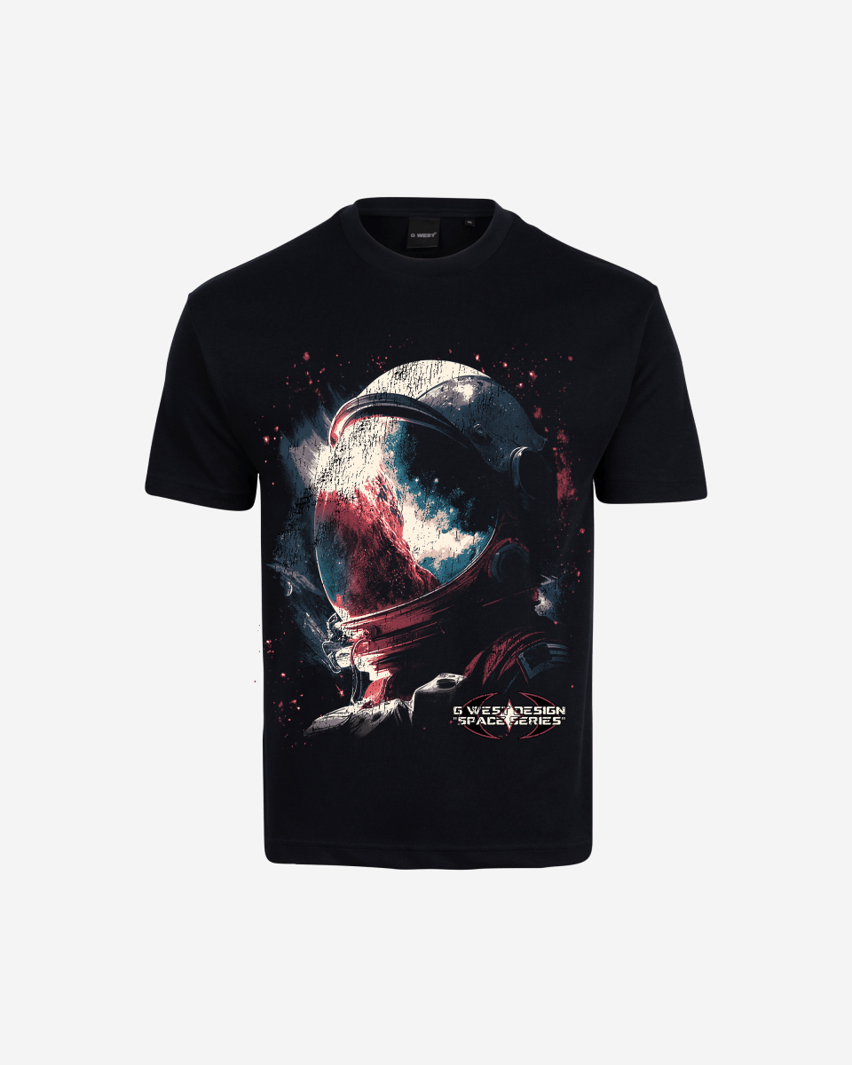 G West Mens Space Series Premium Oversized Tee
