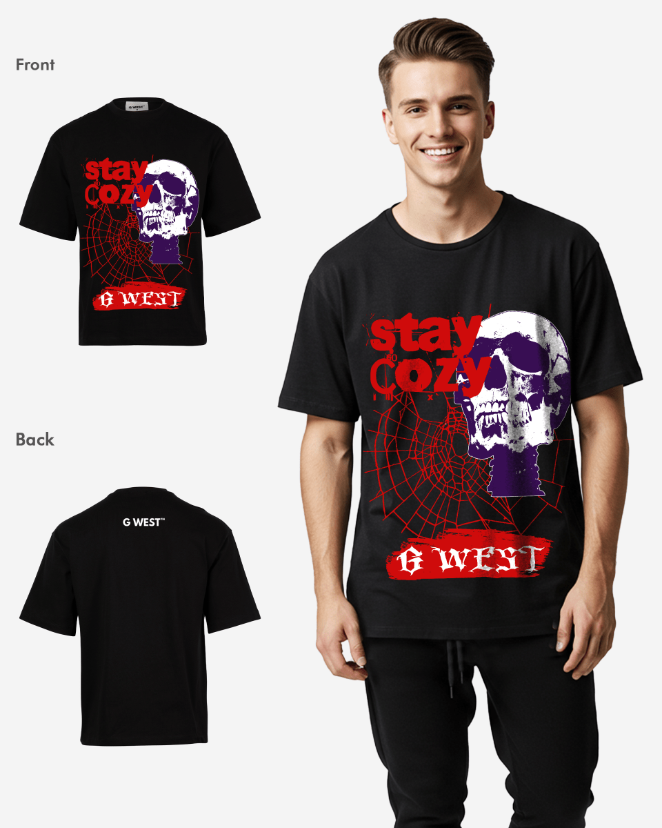 G WEST STAY COZY OVERSIZED T-Shirt Mens