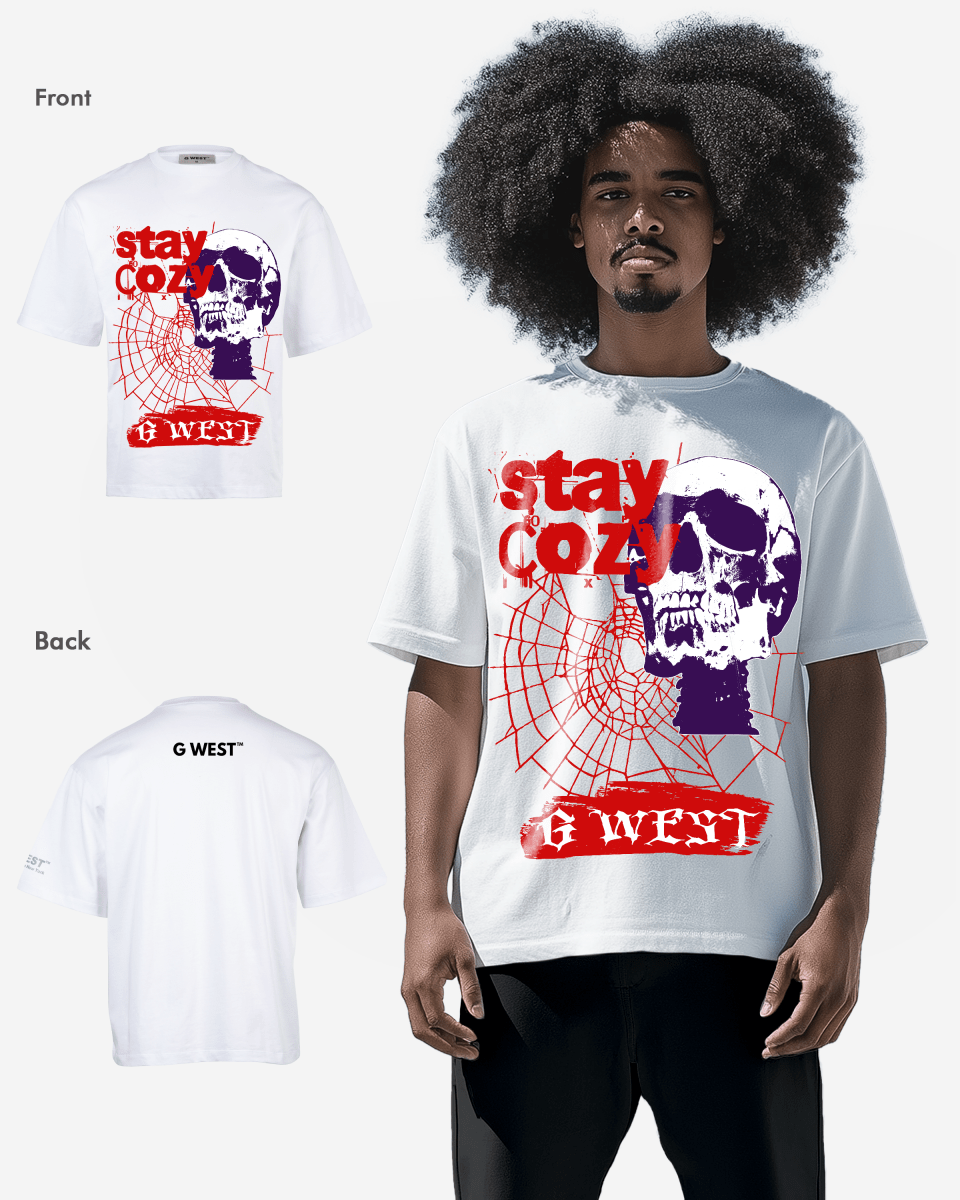 G WEST STAY COZY OVERSIZED T-Shirt Mens