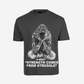 G West Strength Come From Struggle Oversized T-Shirt Mens