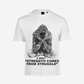 G West Strength Come From Struggle Oversized T-Shirt Mens