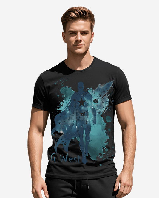 Camiseta de superhéroe G West para hombre