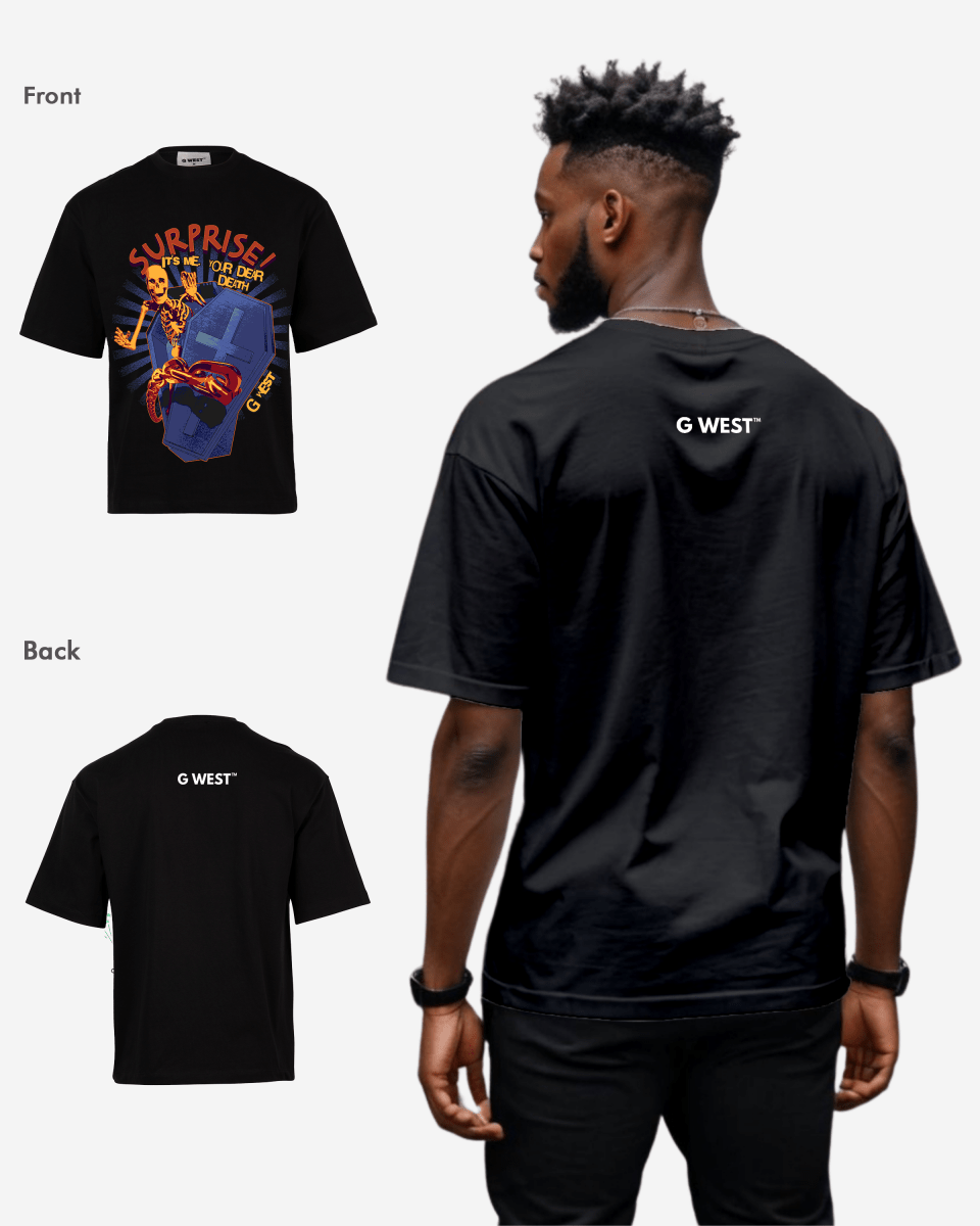 G WEST Surprisei Oversized T-Shirt Mens