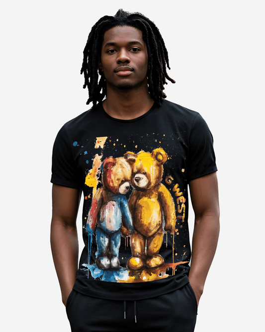 Camiseta de Oso de Peluche para Hombre G West