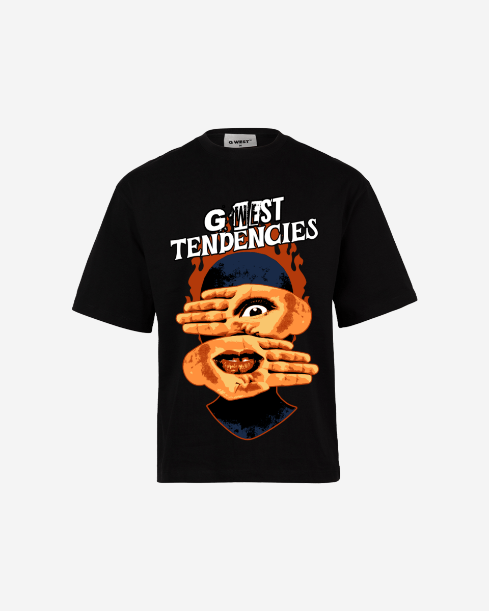 G WEST TENDENCIES OVERSIZED T-Shirt Mens
