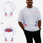 G West Tennessee Blood Arch Logo T-Shirts Big and Tall