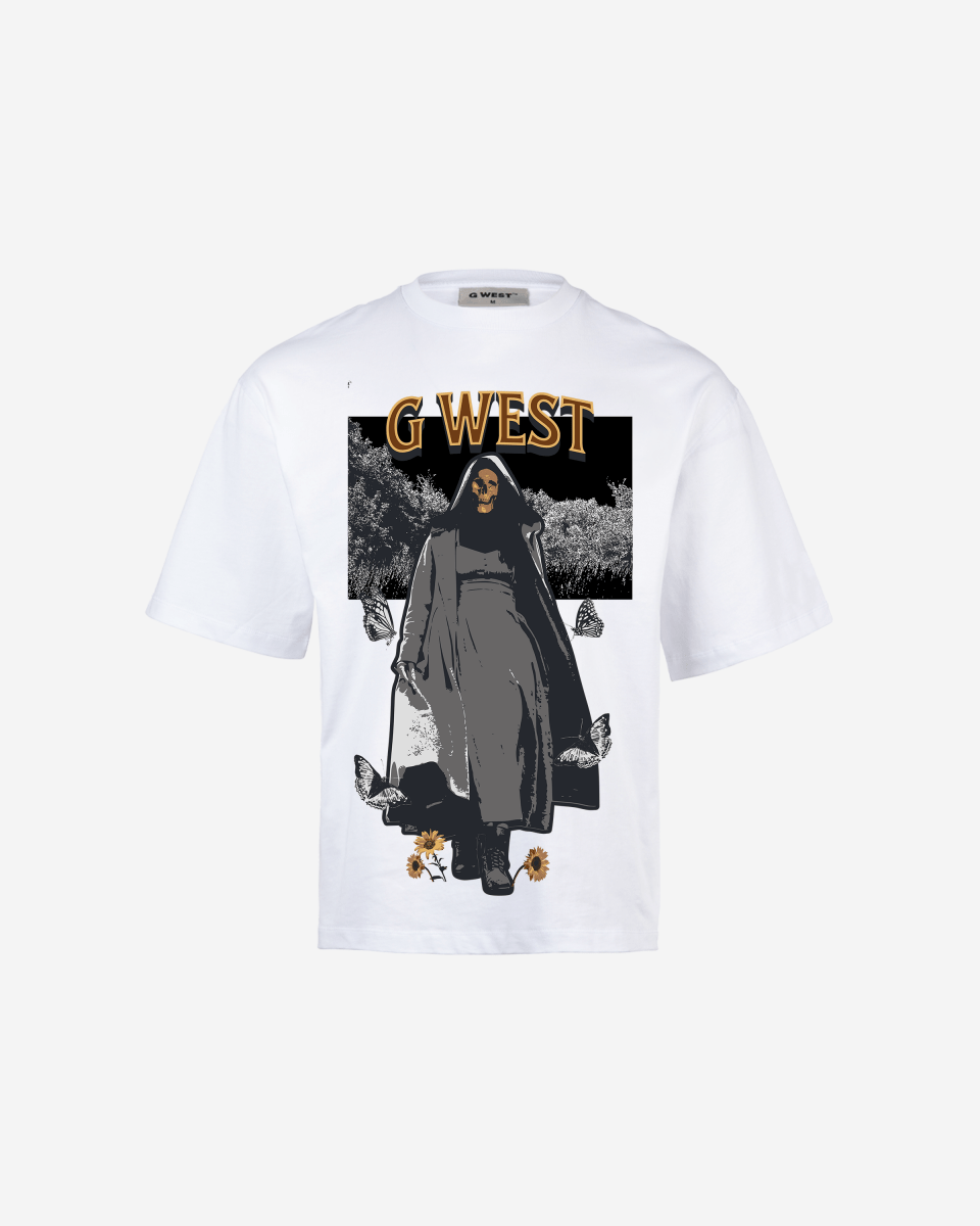 G West the dark blossom OVERSIZED T-Shirt Mens