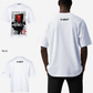 G WEST THE DEVIL SPEAKS OVERSIZED T-Shirt Mens