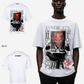 G WEST THE DEVIL SPEAKS OVERSIZED T-Shirt Mens
