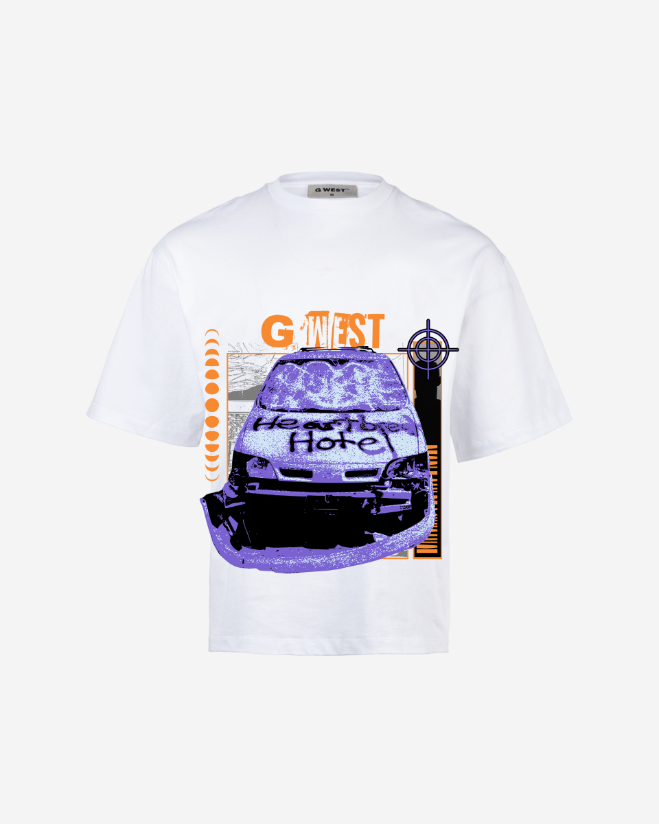 G West the heartbreak ride Oversized T-Shirt Mens