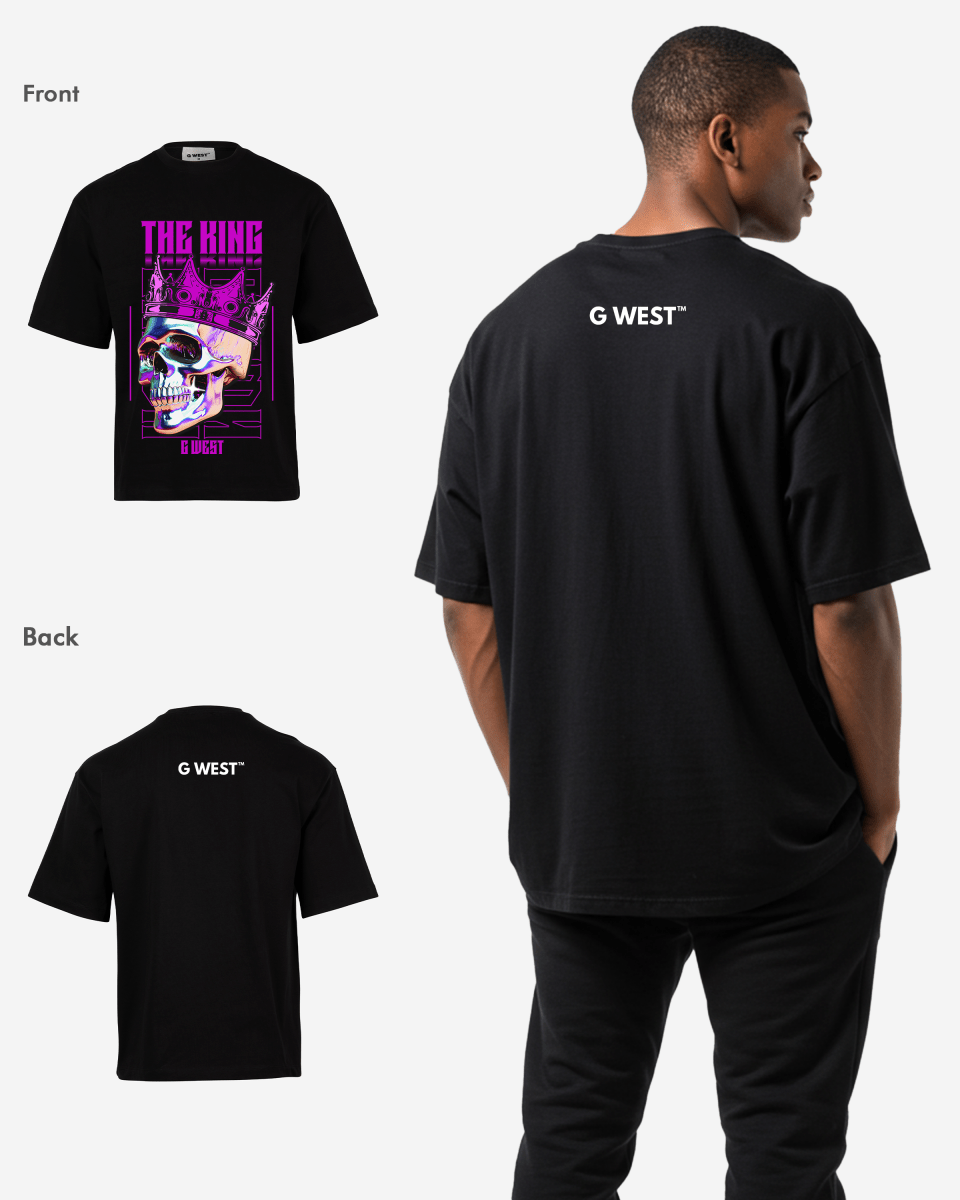 G WEST The King T-Shirt Mens