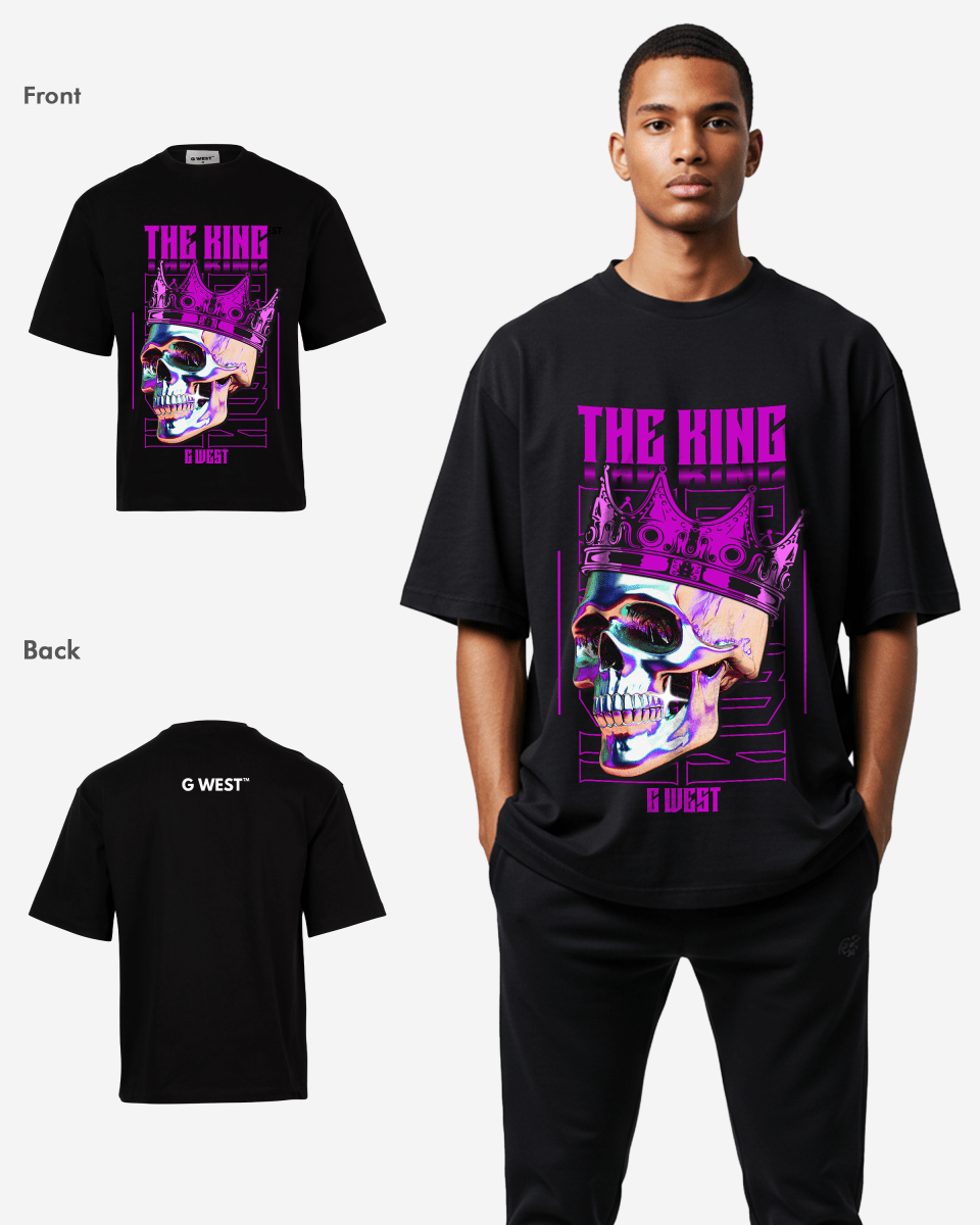 G WEST The King T-Shirt Mens