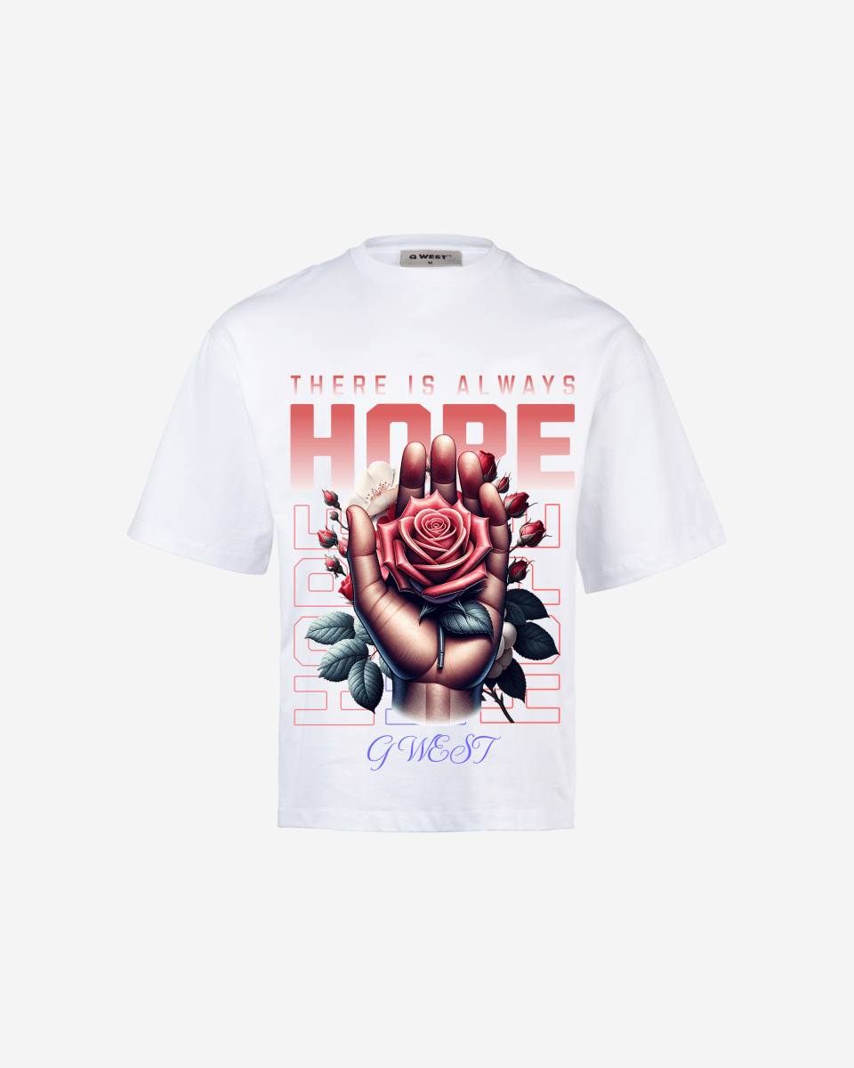 G WEST THERE IS ALWAYS HOPE OVERSIZED T-Shirt Mens