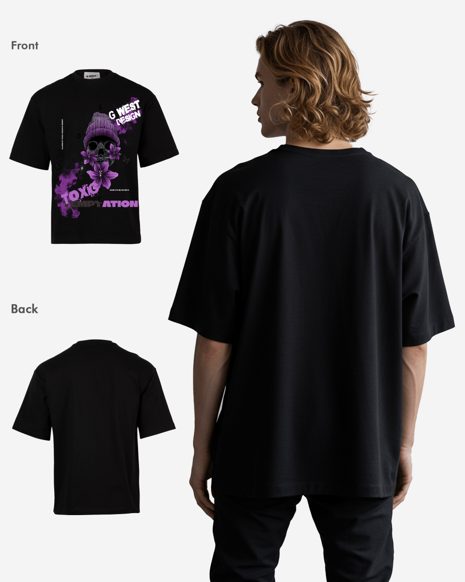 G West Toxic Oversized T-Shirt Mens