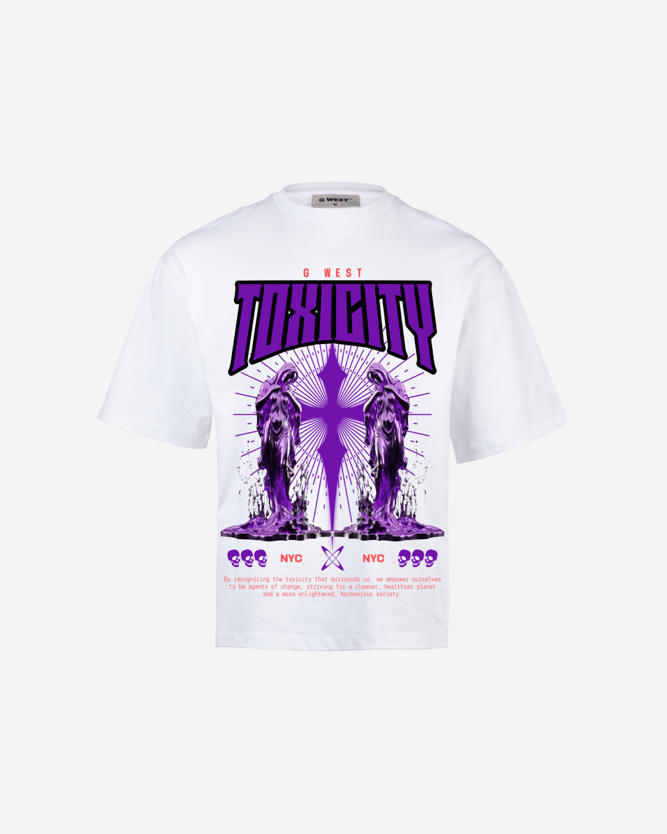 G WEST TOXICITY OVERSIZED T-Shirt Mens