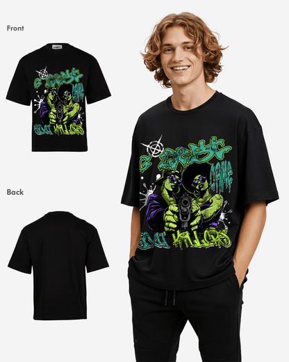 G West Trigger Twins Oversized Tee