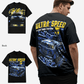 G West Ultra Speed Black T-Shirt Big and Tall Mens