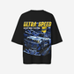 G West Womens Ultra Speed Premium Oversized Tee