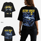 G West Womens Ultra Speed Premium Oversized Tee