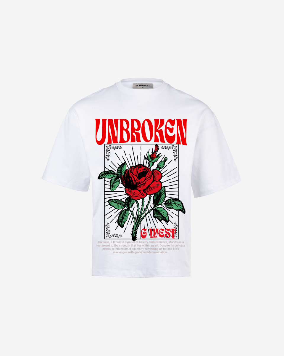 G WEST UNBROKEN OVERSIZED T-Shirt Mens