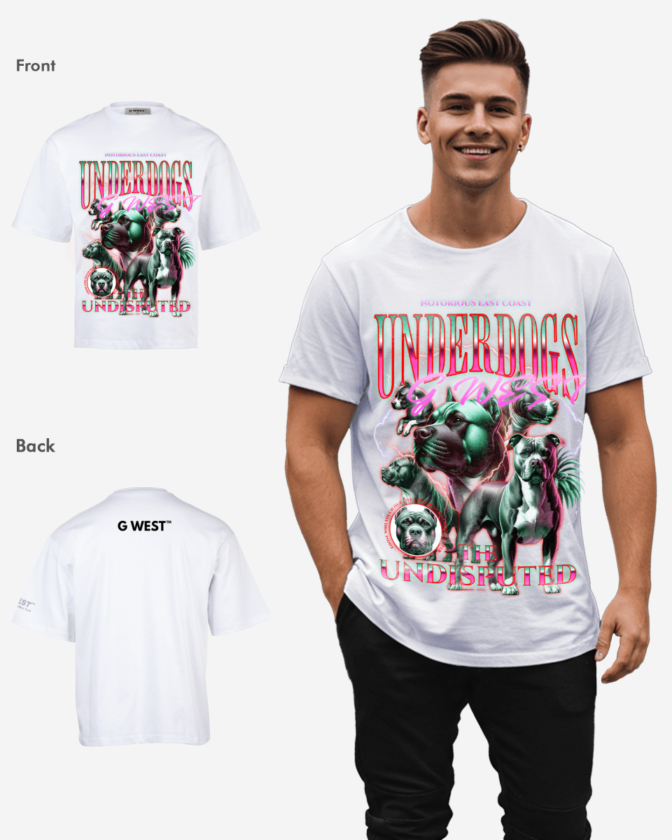 G WEST UNDERDOGS OVERSIZED T-Shirt Mens