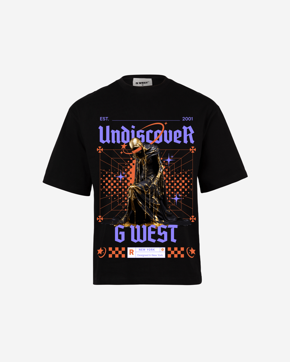 G WEST UNDISCOVER OVERSIZED T-Shirt Mens