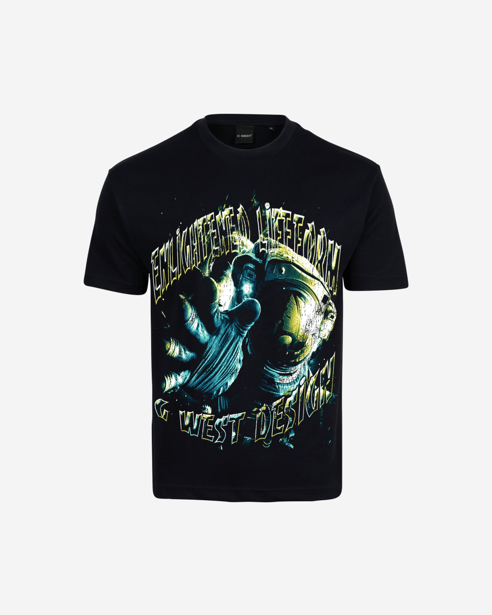 G West Mens Universe Premium Oversized Tee