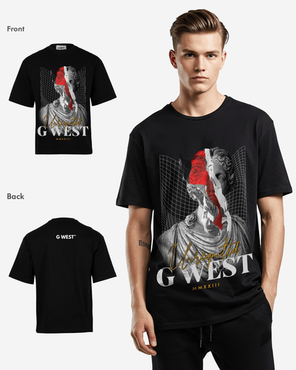 G WEST UNREQUITED OVERSIZED T-Shirt Mens