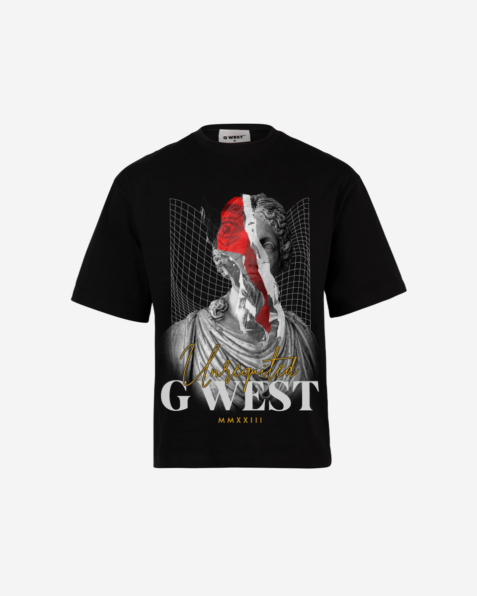 G WEST UNREQUITED OVERSIZED T-Shirt Mens