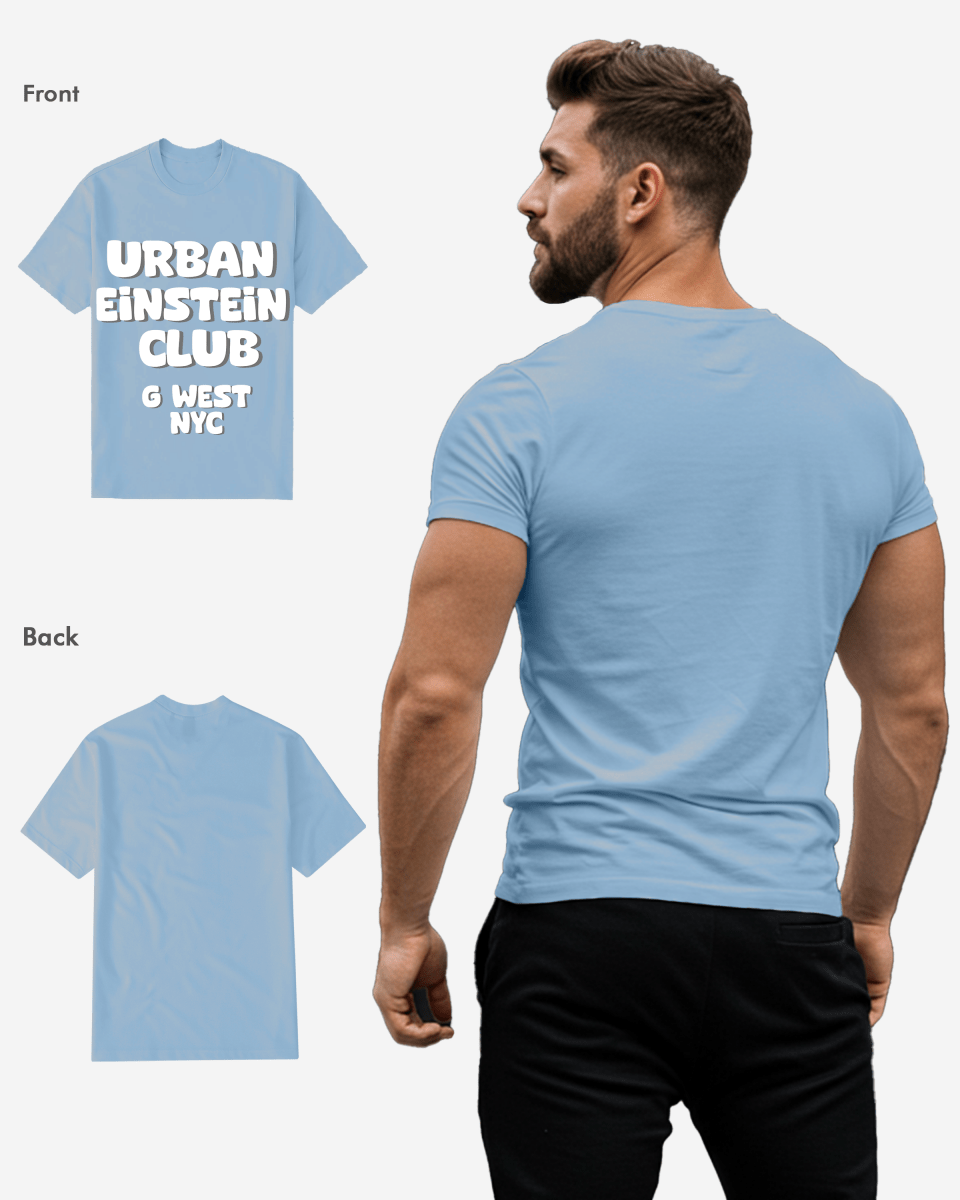 G West Mens Urban Einstein Club Tee