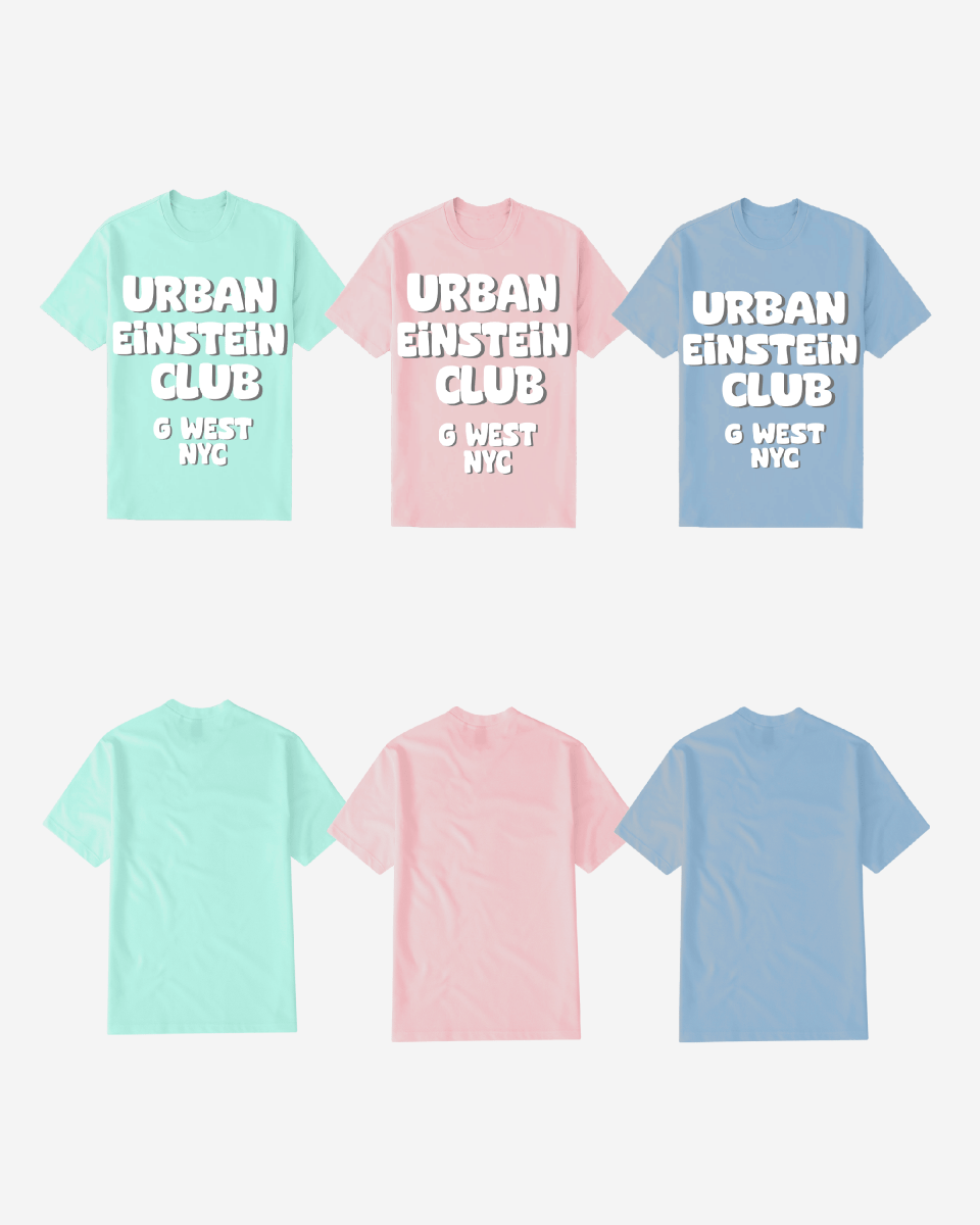 G West Mens Urban Einstein Club Tee